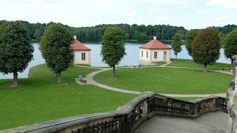 Moritzburg - zámecký park