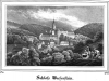 Zámek Weesenstein v roce 1835